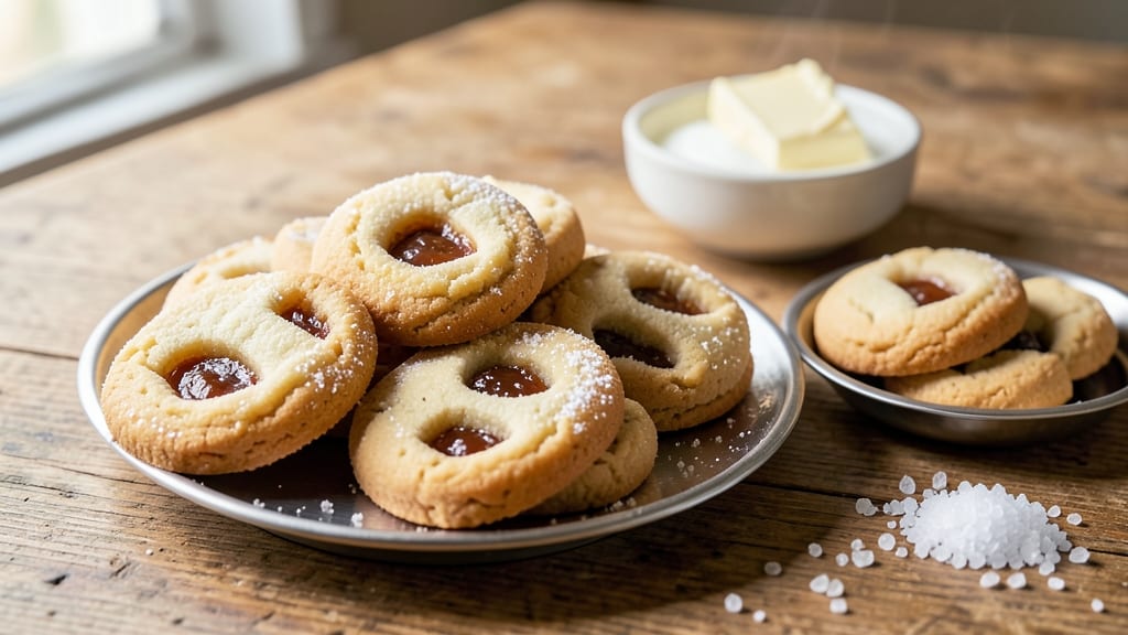 Basic Thumbprint Cookie Recipe: Jam-Filled Crunch With Buttery Edges