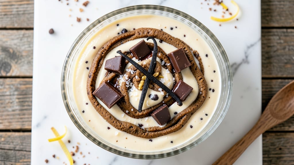 Chocolate Chip Cookie Dough Pudding Recipe: No-Bake Swirls With Crunchy Chunks