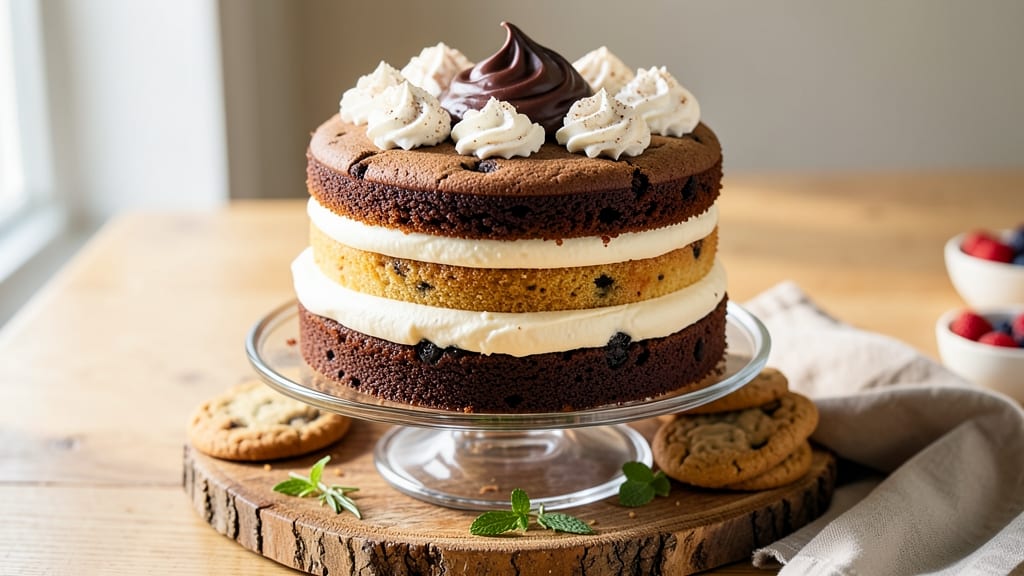 American Cookie Company Cookie Cake Recipe: Vanilla Bean Swirls and Chocolate Chunk Magic