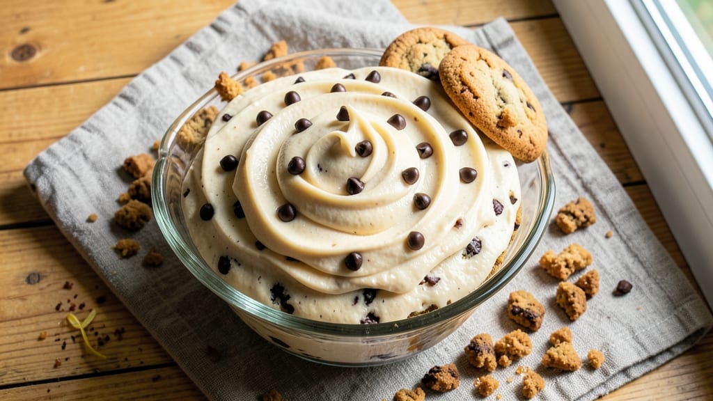 Chocolate Chip Cookie Cake Frosting Recipe: Vanilla-Infused Swirls With Crunchy Edges