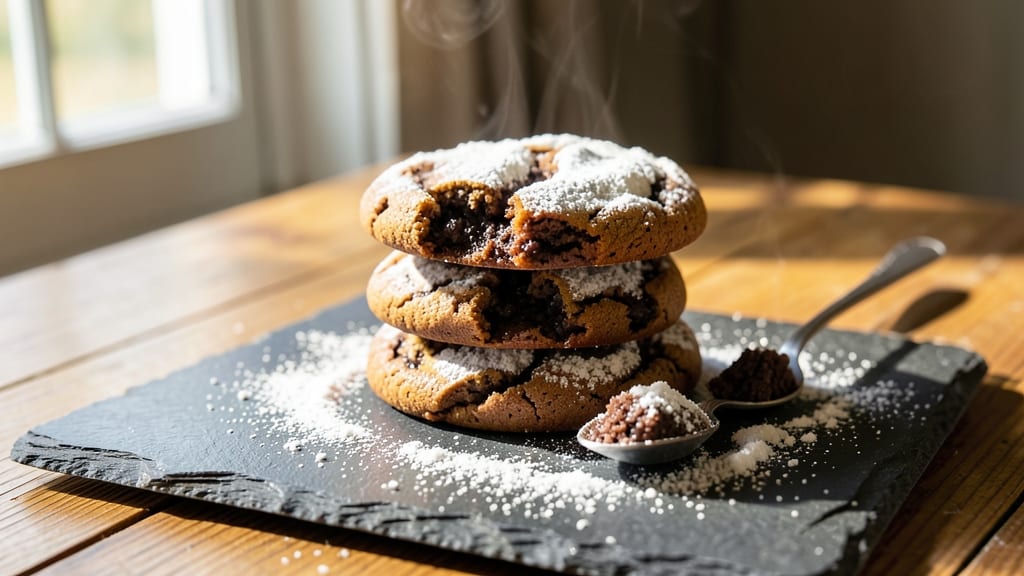 Chocolate Cake Cookie Recipe with Powdered Sugar: Dustable Magic With Crunchy Shells