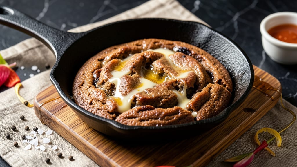 8 Inch Cast Iron Skillet Cookie Recipe: Buttery Crisp Edges and Caramelized Centers