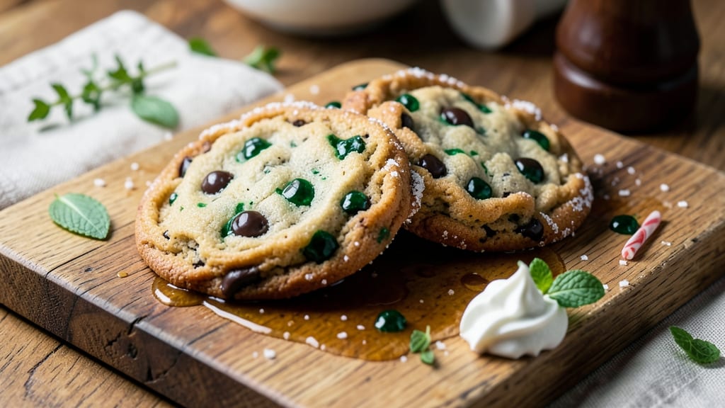 Betty Crocker's Mint Chocolate Chip Cookie Recipe: Cool Herb Swirls and Crunchy Chocolate Bites