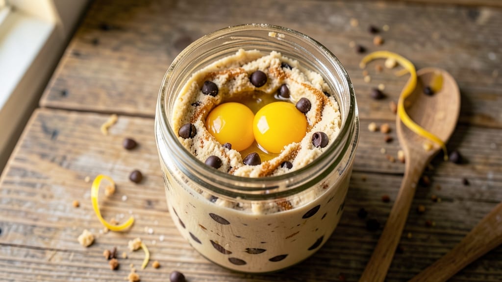 16-Ounce Cookie in a Jar Recipe: Layered Crunch and Melty Swirls