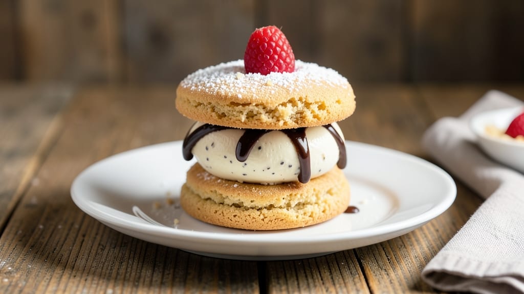 Soft Ice Cream Sandwich Cookie Recipe: Pillowy Cookie Hugs Ice Cream Perfectly