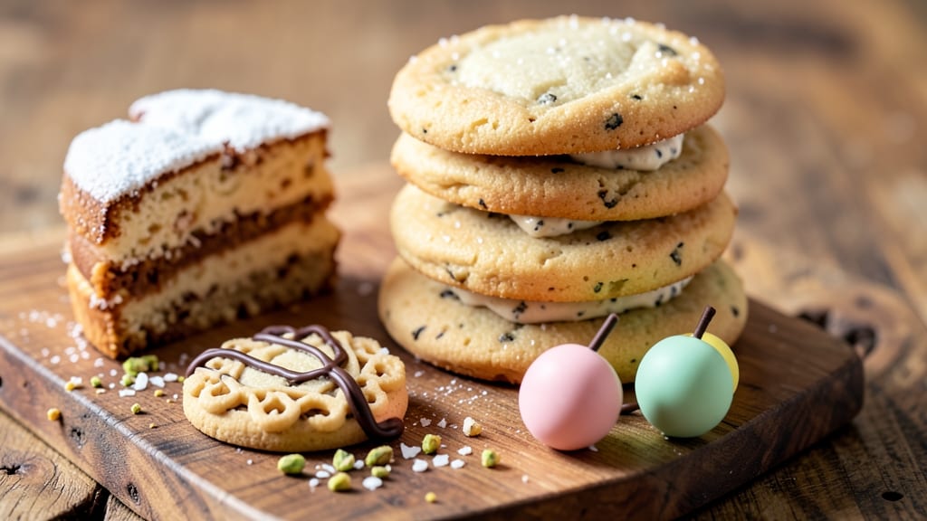 6 Cakes and More Sugar Cookie Recipe: Triple-Layered Crunch With Vanilla Bean Swirls