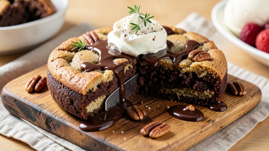 Brookie Brownie Cookie Recipe: Crispy Shells With Gooey Chocolate Rivers