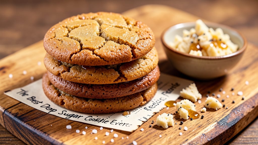 Best Drop Sugar Cookie Recipe Ever: Molten Centers With Sandpaper Crunch