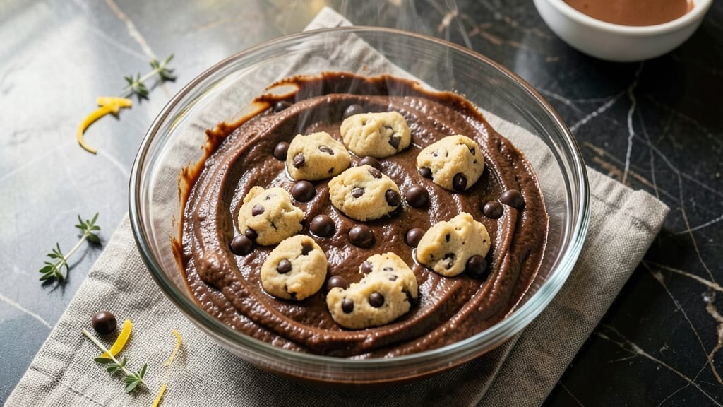 Chocolate Chip Cookie Dough Brownie Mix Recipe: Doughy Rivers and Crunchy Edges in One Bite